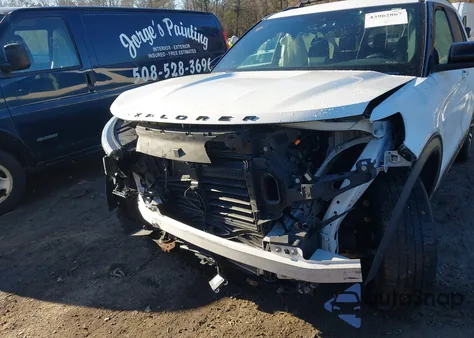 2020 Ford Explorer St из США, поврежденный, VIN 1FM5K8GCXLGA21119